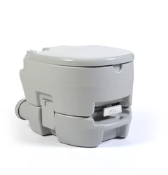 plastic portable toilet for camping and mobile toilet