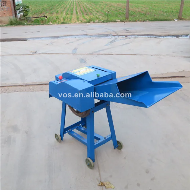 Animal feed fodder grass cutting crusher machine/cow feed chaff cutter machine