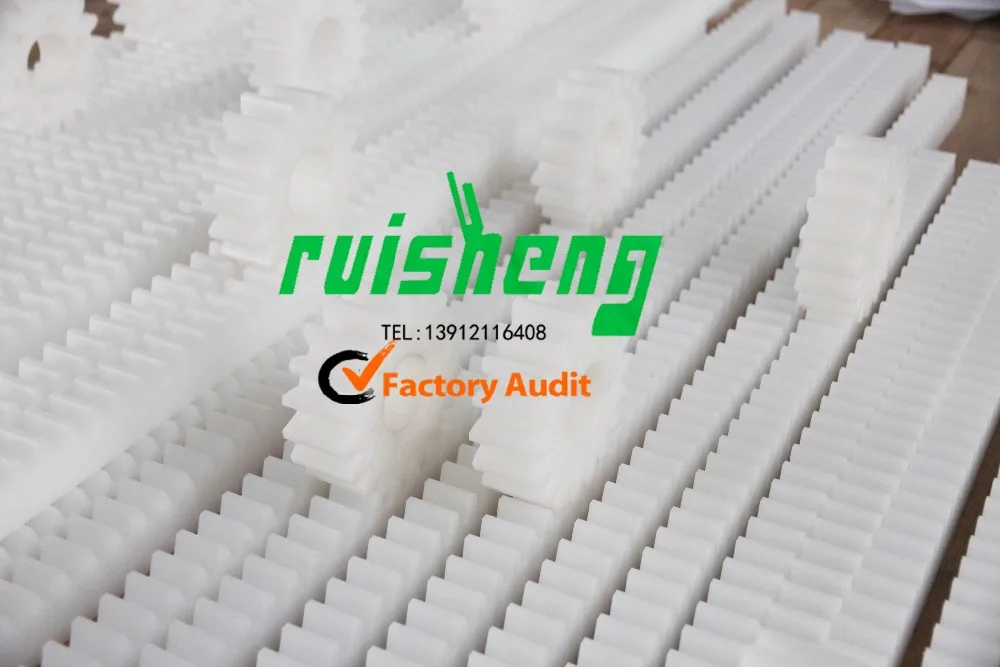 Пластиковые шестерни стойку/червячных передач и стойки/нейлон шестерни