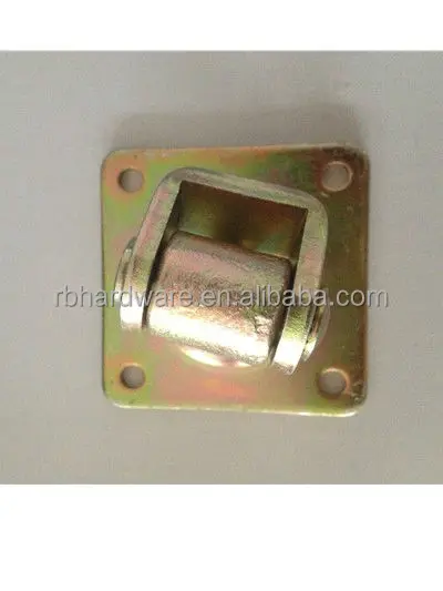 Color Zinc Plated Adjustable Swing Gate Hinge With Adjustable Nut and Bolt