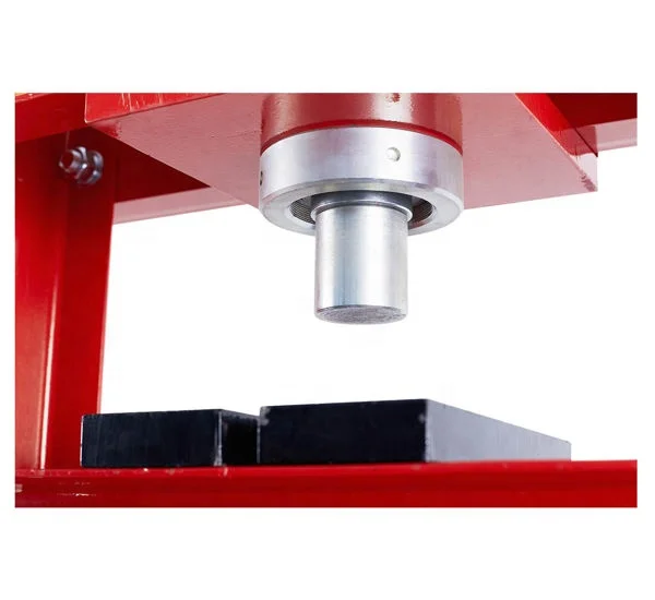 30 Ton High Quality Heavy Duty Blue Red Air Hydraulic Shop Press With Gauge