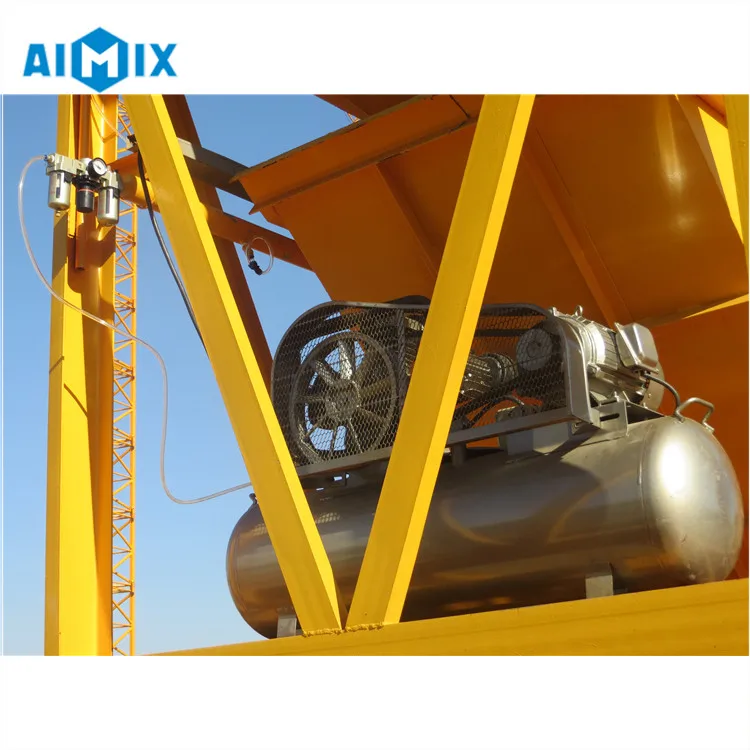 Small 35m3/h rmc concrete batching plants / mini cement plant cost