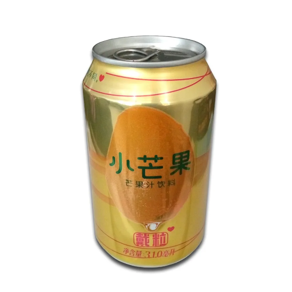 
Cheap Price 310ml Can(tinned) Mango Juice Drink with pulp 