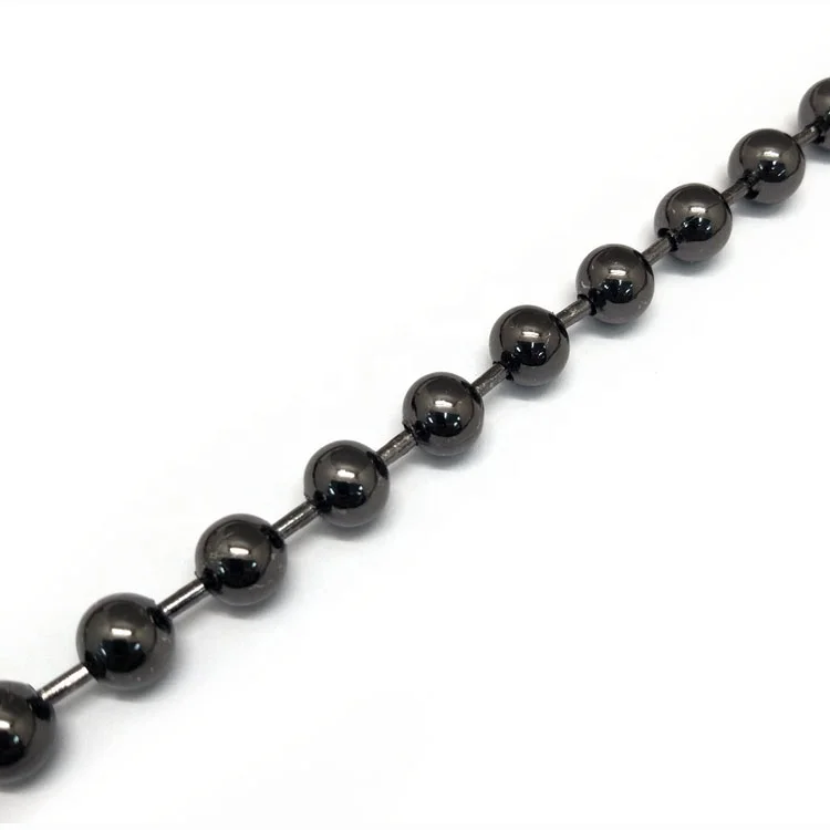 10mm ball chain 10mm Black ball chain for decoration