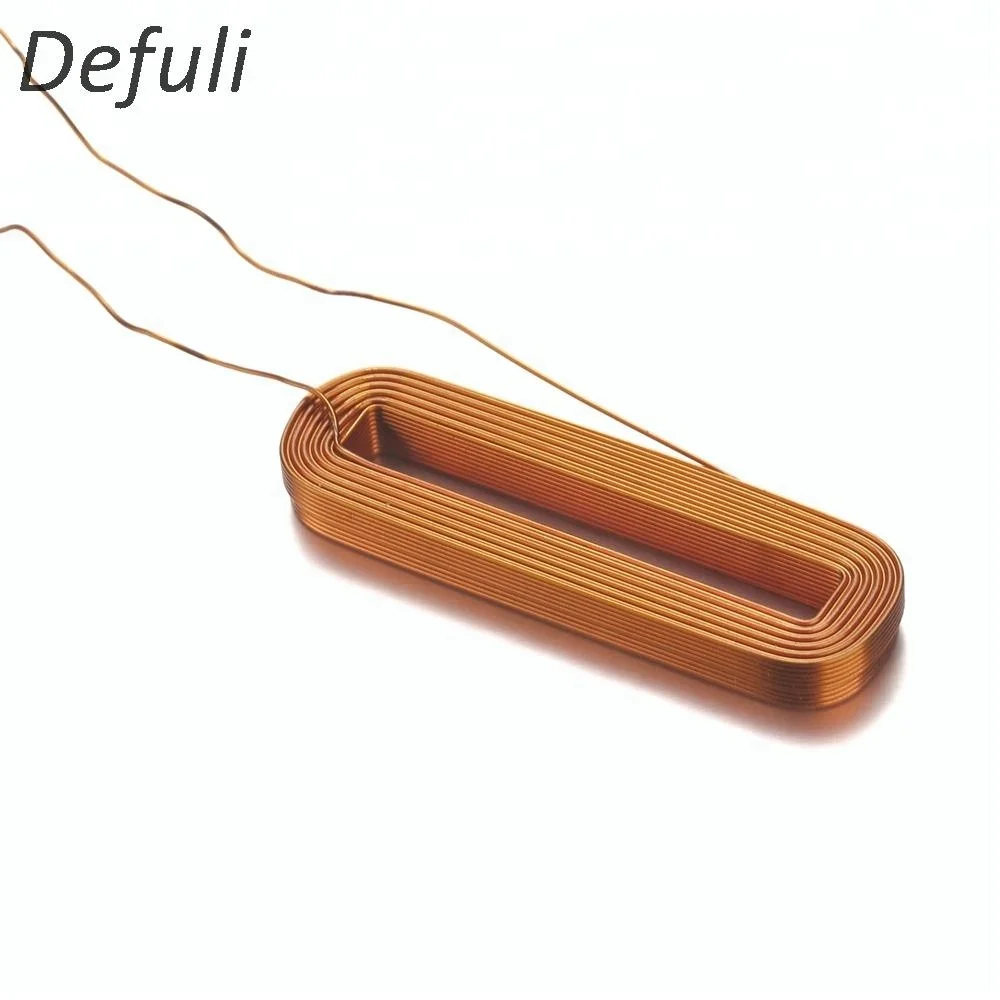 Custom induction coil copper air core coil inductor magnetic coil with high quantity