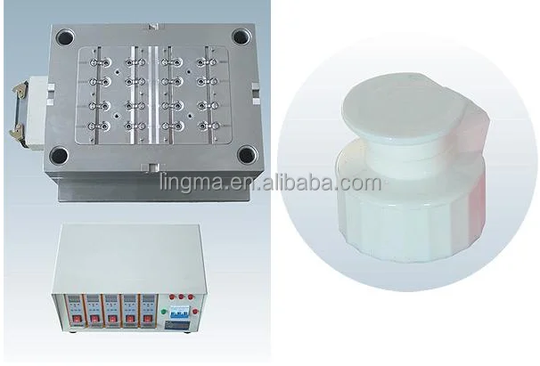 injection lid  mould with cold runner or hot runners for plastic cap cover