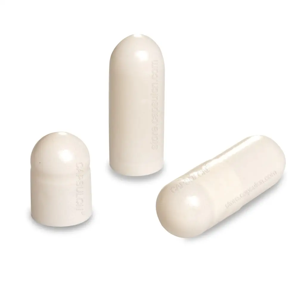 Size 3 White Halal Capsules