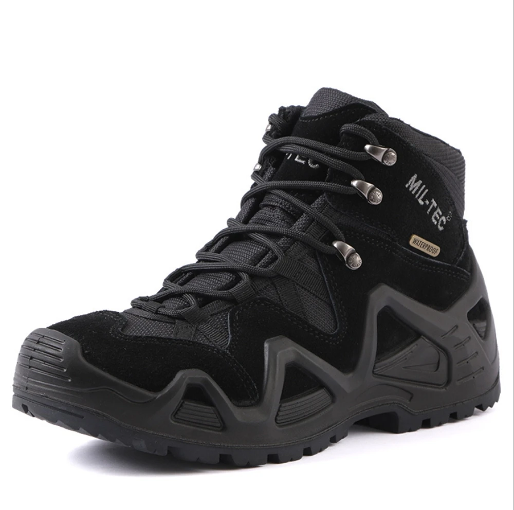 tactical high shoes american style military boots army boots Black & Khaki GS-J0002