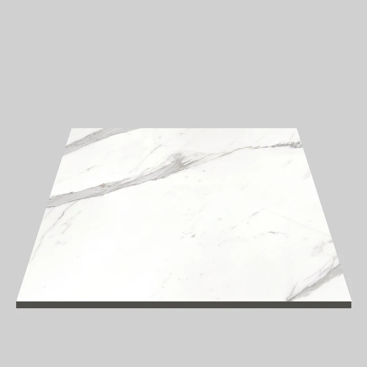 HUIDA House Inner polished glazed white ceramic floor tile 600x600