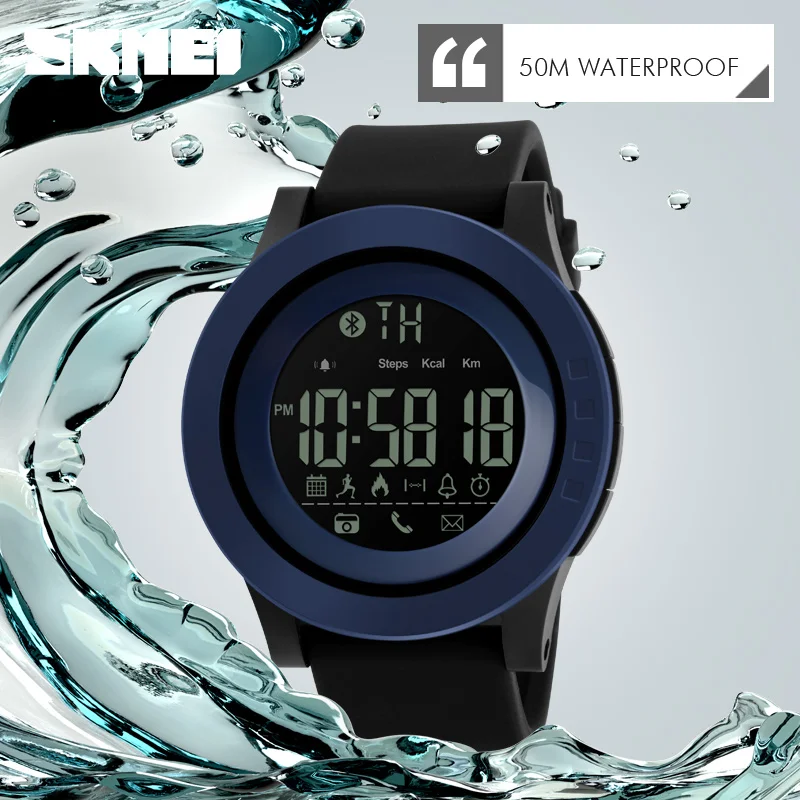 2020 New fashion SKMEI 1255 factory price calorie pedometer watch camera smartwatch