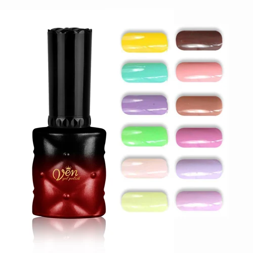 12pcs VEN Modern Summer Collection Color Gel Nail Polish Nail Art 15ml 233 Colors For Choice