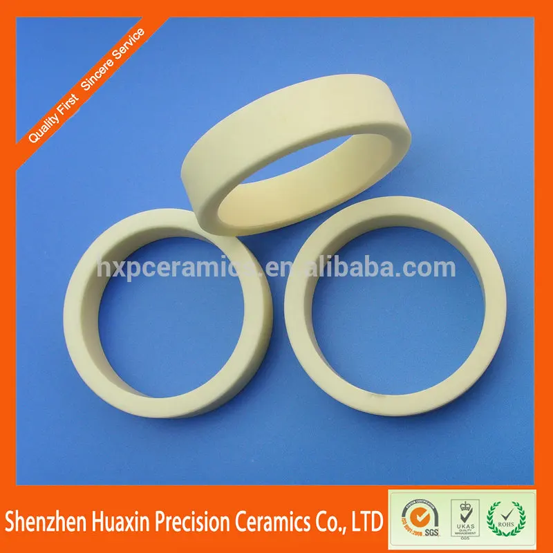хорошая изоляция промышленных 99% глинозема al2o3 керамической кольцо