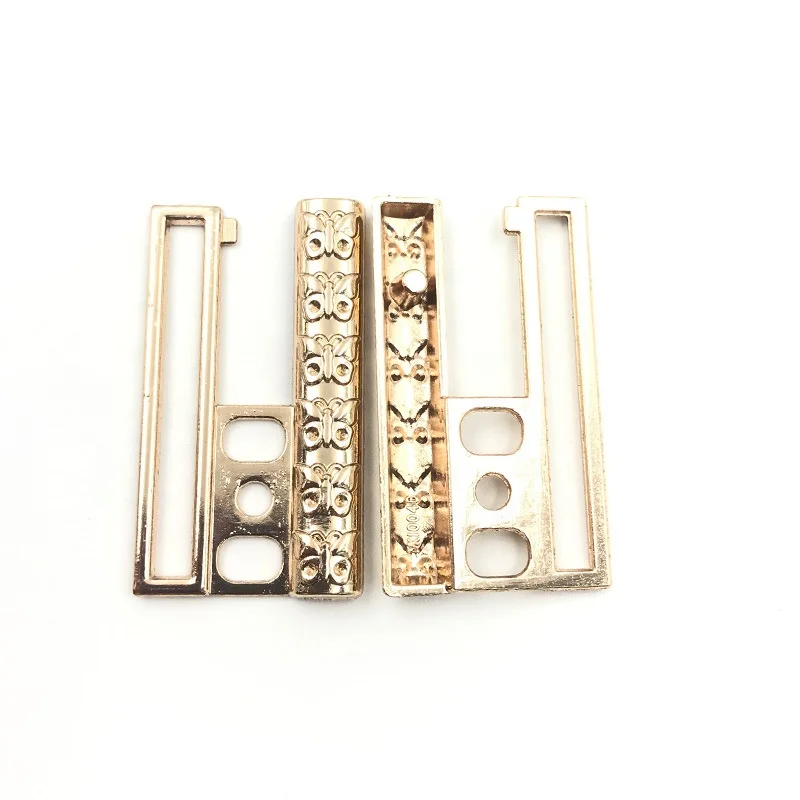 2019 NEW DESIGN Metal Joint buckle   Butterfly design 3D decorative metal buckle for clothes