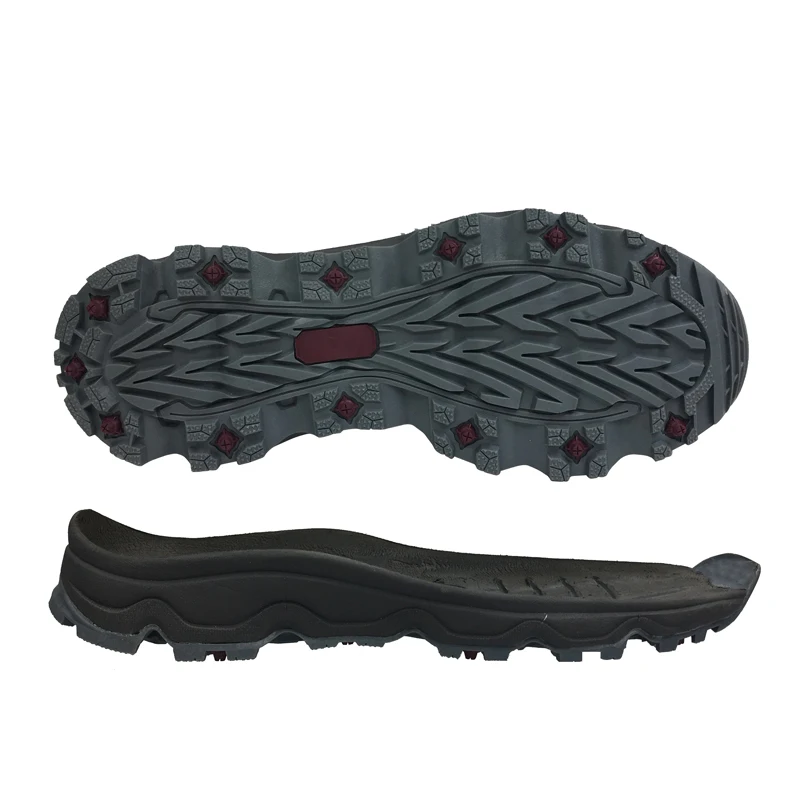 Custom Logo Eva Rubber Hiking Outdoor Sole For Shoe Making
