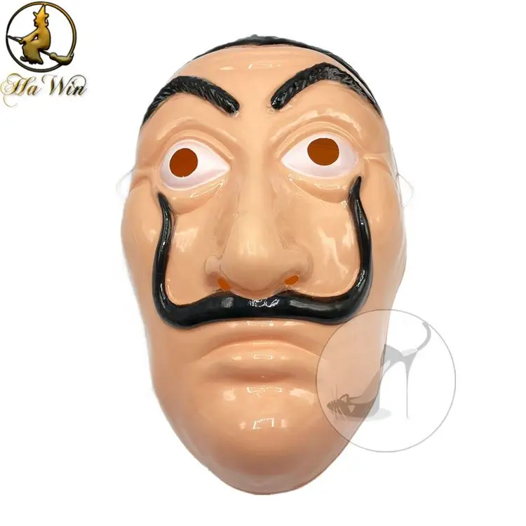 
Hot Sale Unisex La Casa De Papel Face Mask, Adult Salvador Dali Mask 