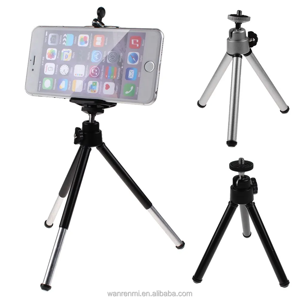 Camera photo accessories Tripod Lightweight aluminum Portable fold Desktop Mini Tripod