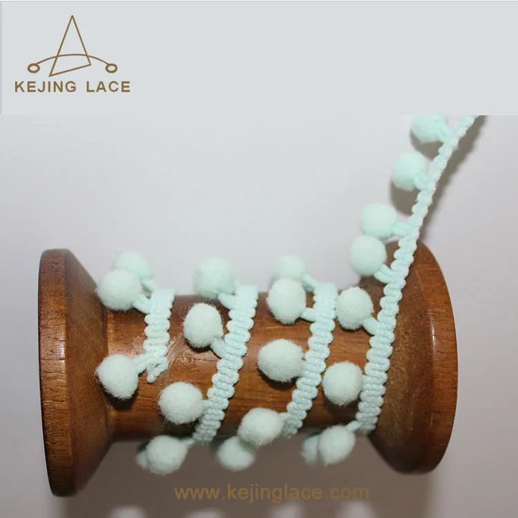 
Polyester Pom Pom Lace Trim 