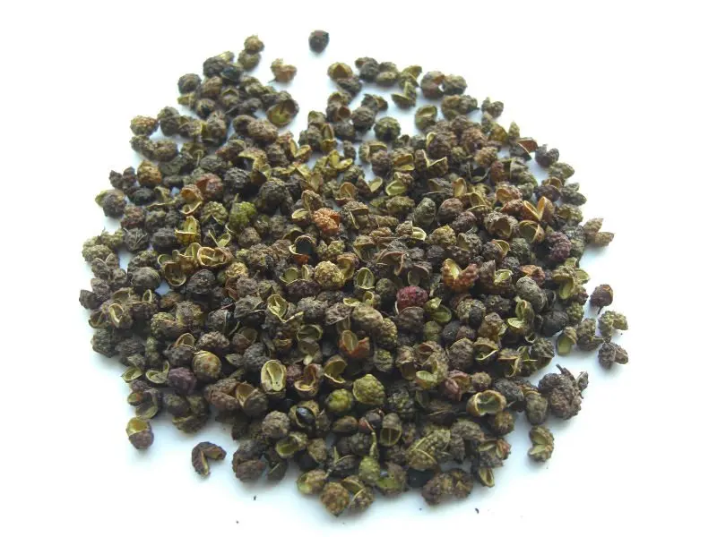 Dried Green Sichuan pepper/pricklyash peel/Qing Huajiao