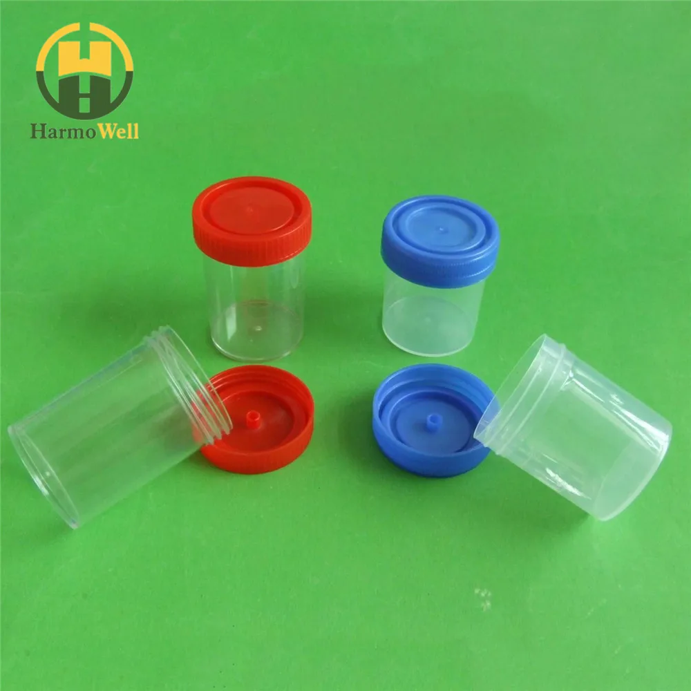 Одноразовая Стерильная чашка для мочи 30 мл, 40 мл, 60 мл, 100 мл, 120 мл