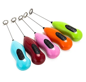 Milk Frother Handheld Coffee maker Electric Whisk,Battery operated Drink Mixer Milk Foamer