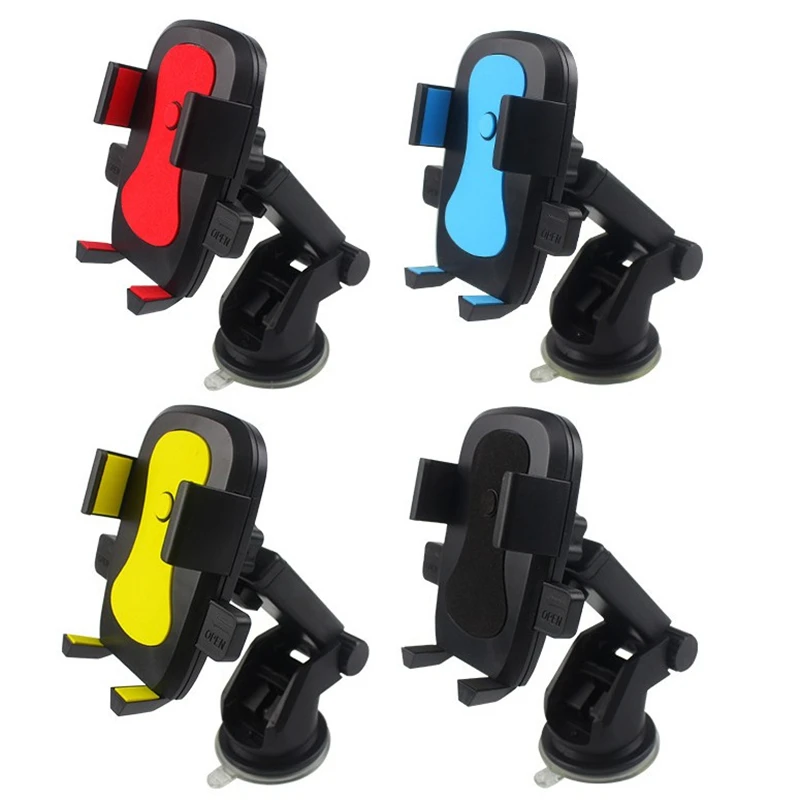 
Car windshield bracket air outlet telescopic 360degree rotation suction cup car phone holder bracket mobile phone holder 