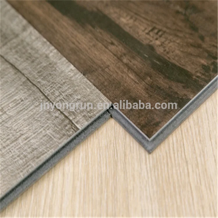 Click Lock Fireproof SPC 3.5mm 4mm Luxury Vinyl Plank Flooring