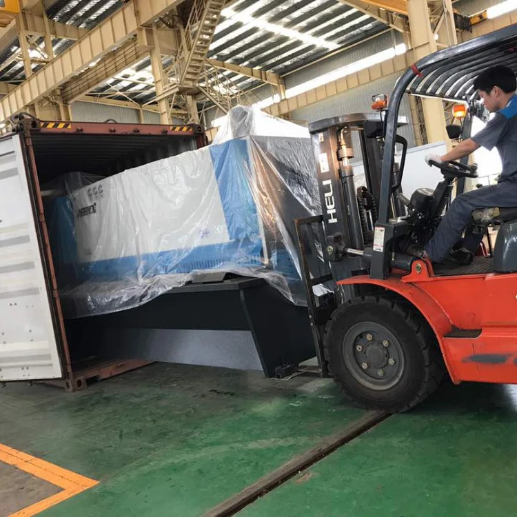 MS8 8mm/3200mm metal sheet cutting machine Hydraulic guillotine shearing machine