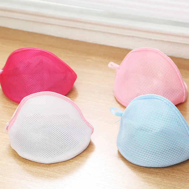 wholesale 100% Polyester sandwich lingerie washing mesh bag ,bra laundry mesh bag,mesh wash bag for bra