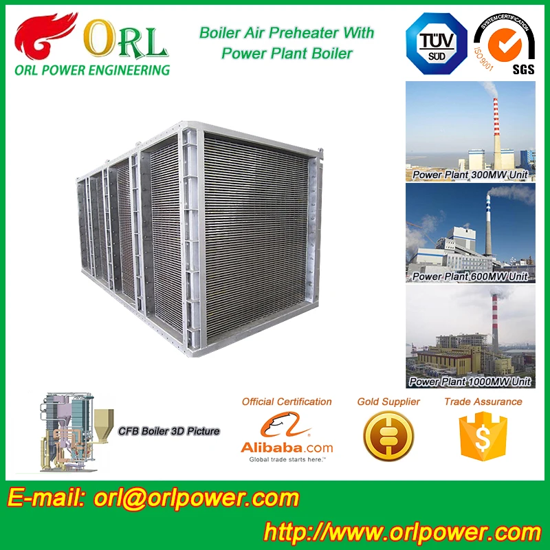 Waste Combustion Technology Diesel Air Heater Boiler ENT Power Supply ISO9001 Certification