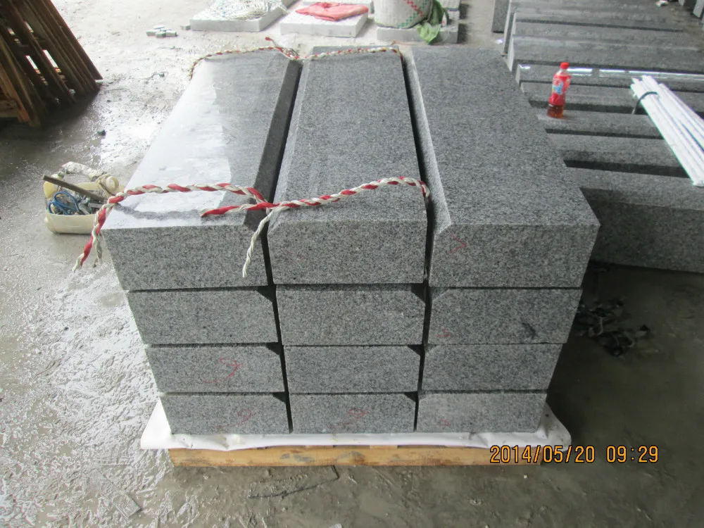 Chinese Grey Granite Driveway Curbstone