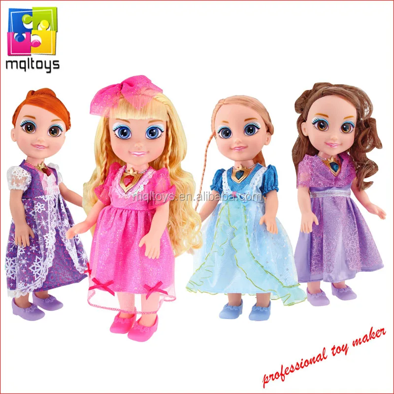 Attractive voice record princess doll story girl doll functional baby doll