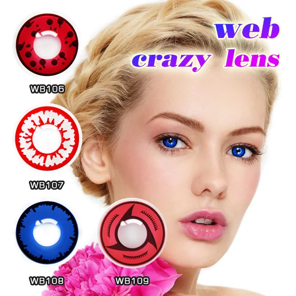 $1 color contacts wholesale color contact lens doll eye contact lenses