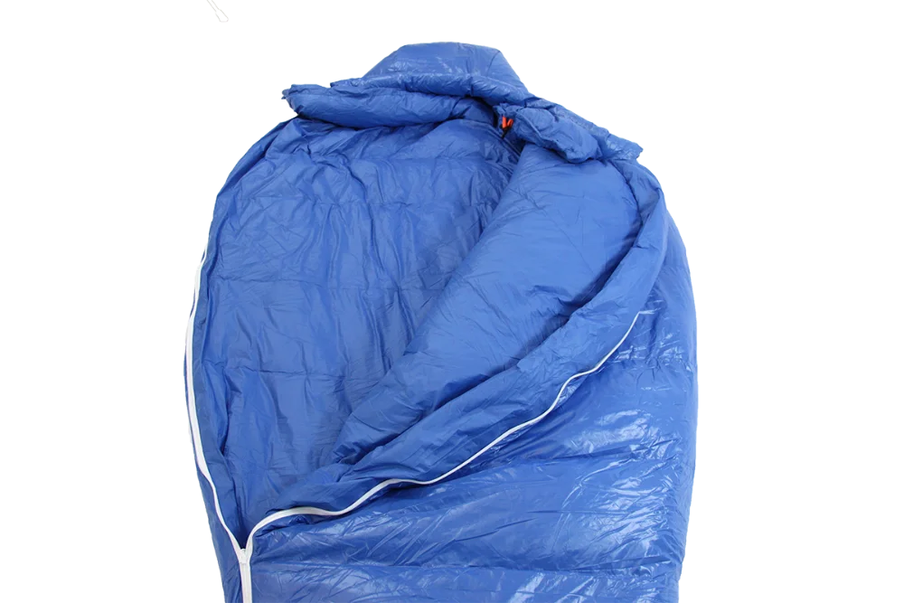 OEM ULTRALIGHT UNDYED 95% WHITE GOOSE DOWN 800 FP MOUNTAIN CAMPING HIKING MUMMY SLEEPING BAG