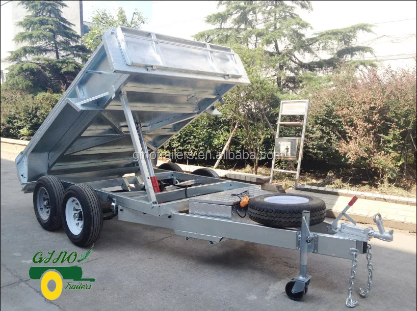 
factory direct 4x4 utility trailer with disassemble cage for sale 