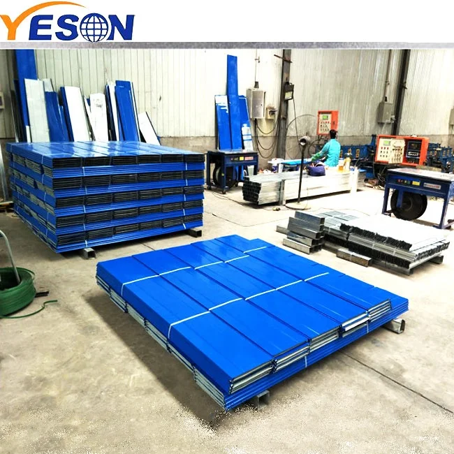 Multi-Color Bond Corrugated Sheet Enclosure Temporary Steel Hoarding Panel