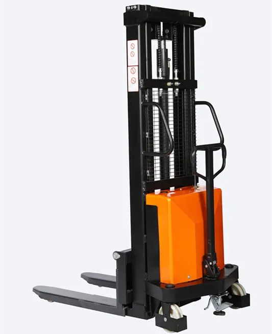Semi-electric Stacker Hand Forklift 1500KG Pallet Stacker with Factory Price