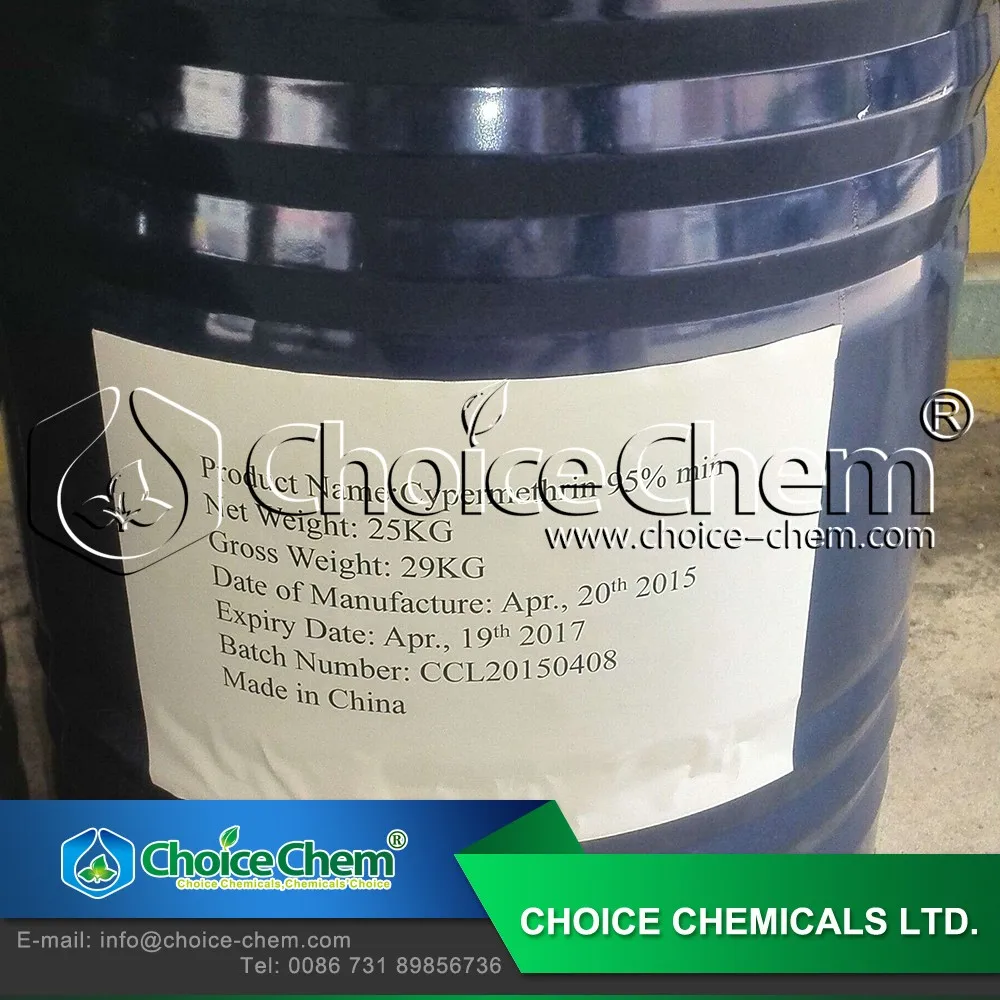 lowest price and strong beta insecticide and fungicide Cypermethrin 95% TC
