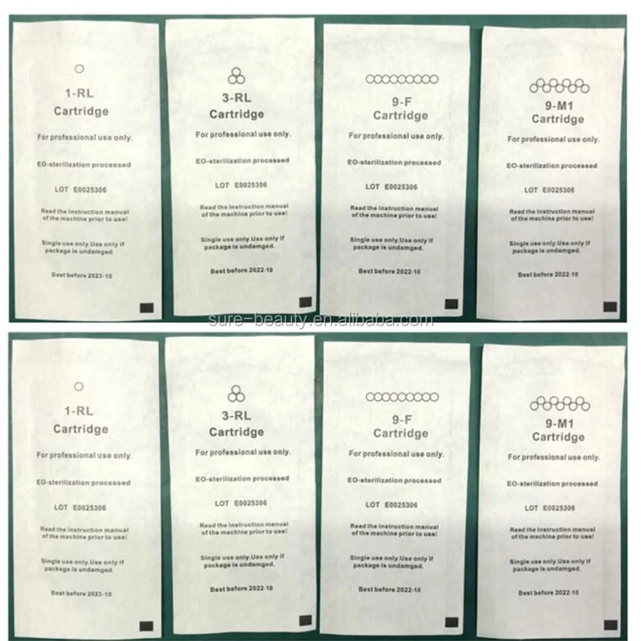 Disposable Semi-Permanent Makeup Tattoo Cartridge Needle RL/RM/M1/RS Tattoo Gun Supplies