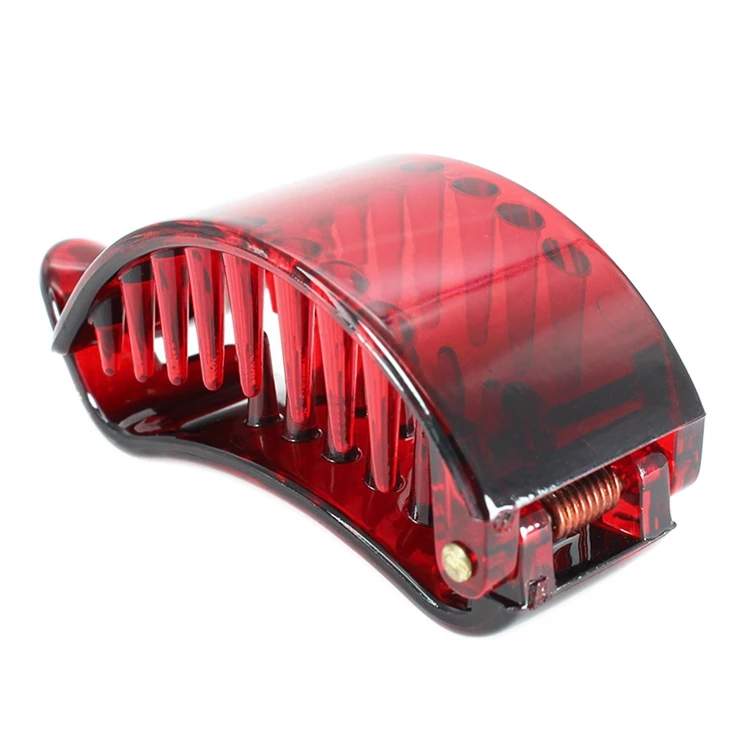 round plastic banana hair clip diy hair accessories