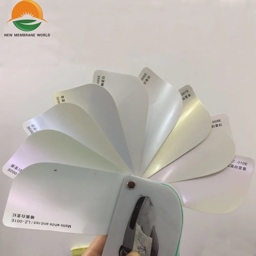 Matte Glossy White and Red Gold Purple Stretchable Car Chrome Matte Vinyl Film