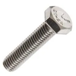 
DIN931 Hexagon head bolts 