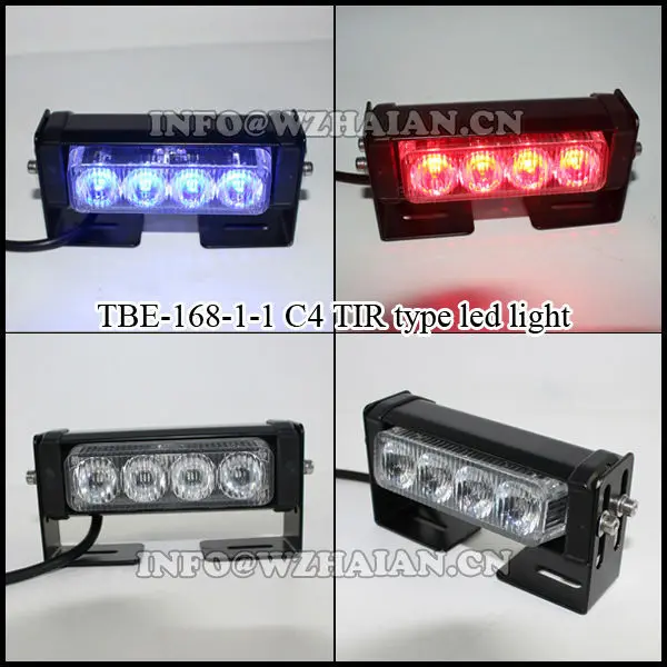 HAIBANG Led Warning Strobe Light Car Led Flashing Lighthead Front Grille Headlight Work Truck Directional Light Bar