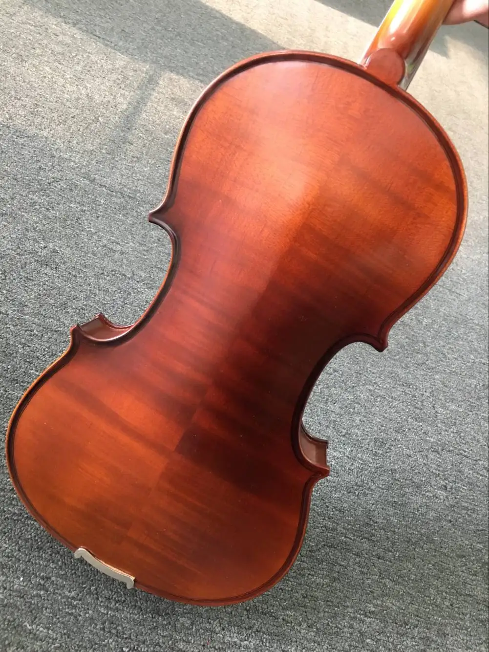 Factory Price Musical Instrument Satin Red Brown Violin GVT04
