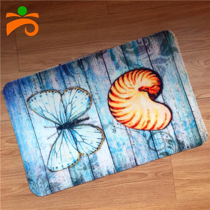 Нейлон HD цифровой печатный на заказ дизайнерский коврик для пола