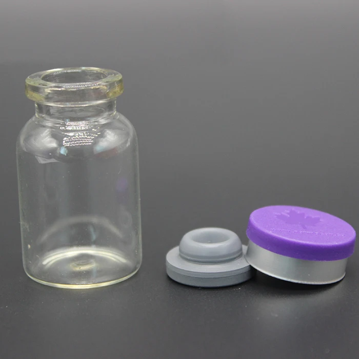 Reversible cap medical vials vitamin c ampoules sample vials