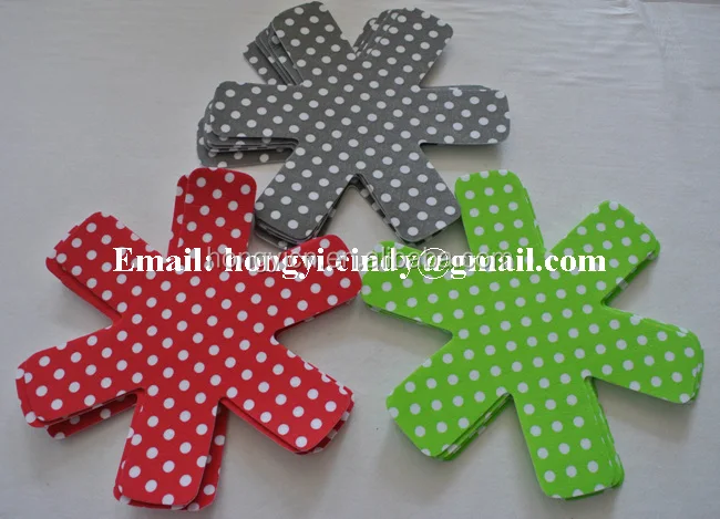 Die cutting heat resistant nonwoven felt hot pot mats, cooking mats