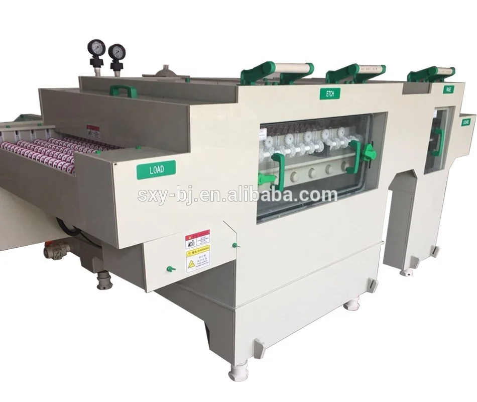 New Model Double Spray Chemical Etching Machine for Metal Medal