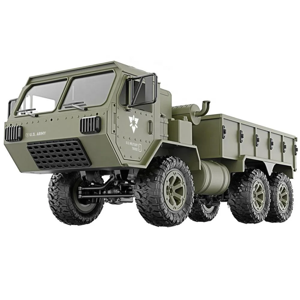 Fayee FY004A 1/16 2.4G 6WD US Army Military RC Truck RTR Crawler Command Vehicle Optional 30W Wifi FPV Camera 15KM/H