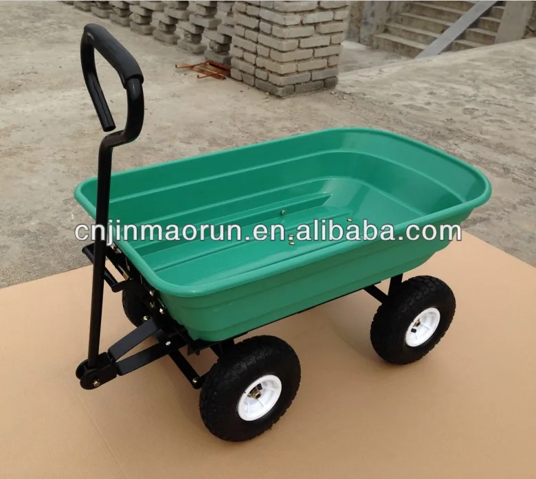 4 Wheel Pull Wagon/ Garden Cart/ Truck Sack Trolley TC2145