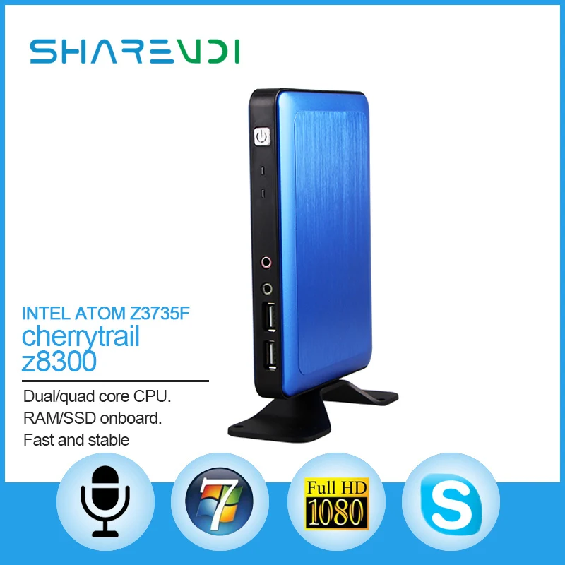 Низкая стоимость школа решения mini pc z3735f quad core 2 ГБ RAM 32 ГБ SSD